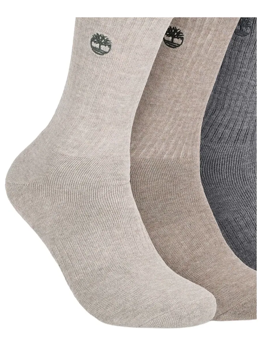 Мужские носки Rivington Crew Socks (5 пар) Timberland — изображение 2 из 3, дюна