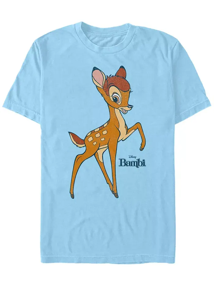 Мужская футболка с коротким рукавом Big Bambi Fifth Sun — изображение 1 из 1, синий