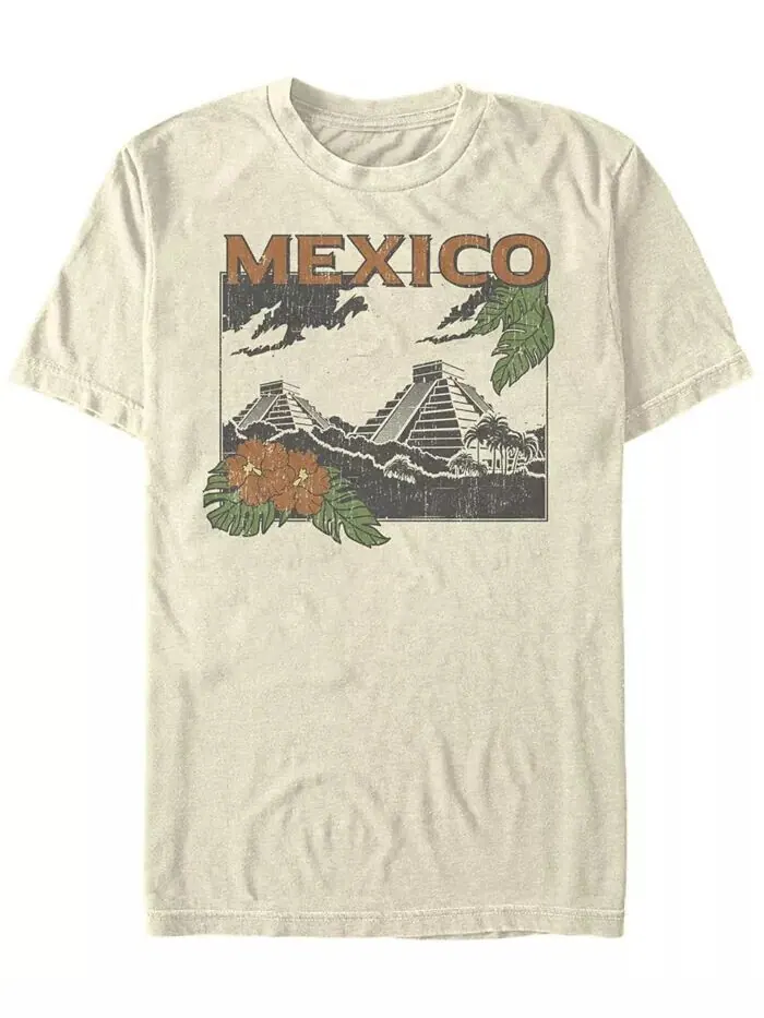 Мужская футболка с коротким рукавом Mexico Touristy Crew Fifth Sun — изображение 1 из 1, прозрачный