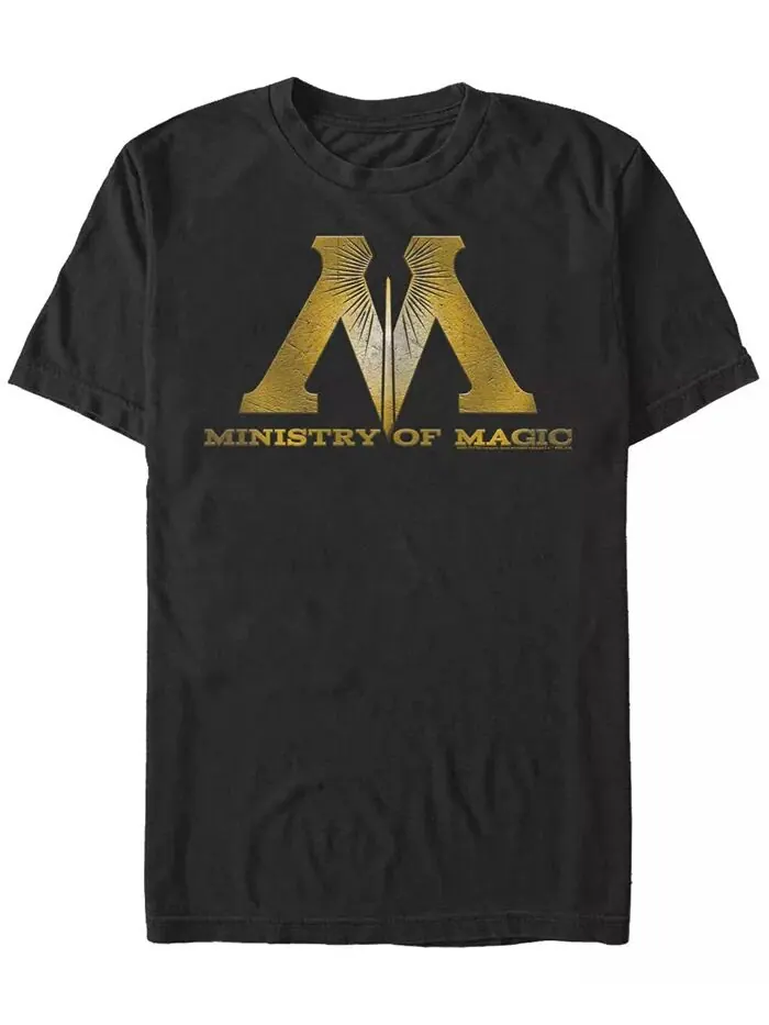 Мужская футболка с короткими рукавами и логотипом Ministry of Magic Fifth Sun — изображение 1 из 1, черный