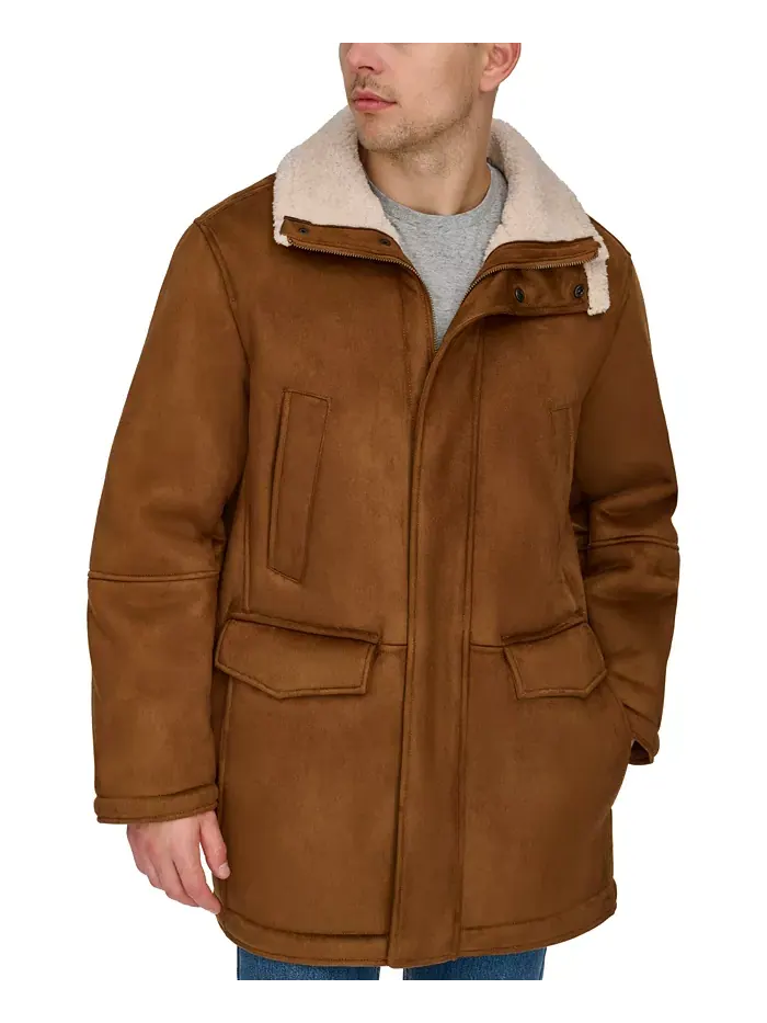 Мужское пальто из искусственного меха Dockers