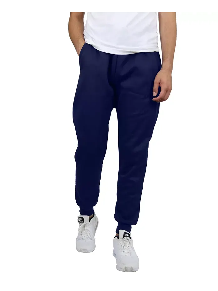 Мужские спортивные брюки с флисовой подкладкой Jogger Blue Ice — изображение 1 из 4, темно-синий