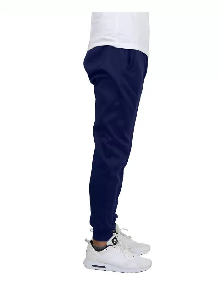 Мужские спортивные брюки с флисовой подкладкой Jogger Blue Ice — изображение 3 из 4, темно-синий