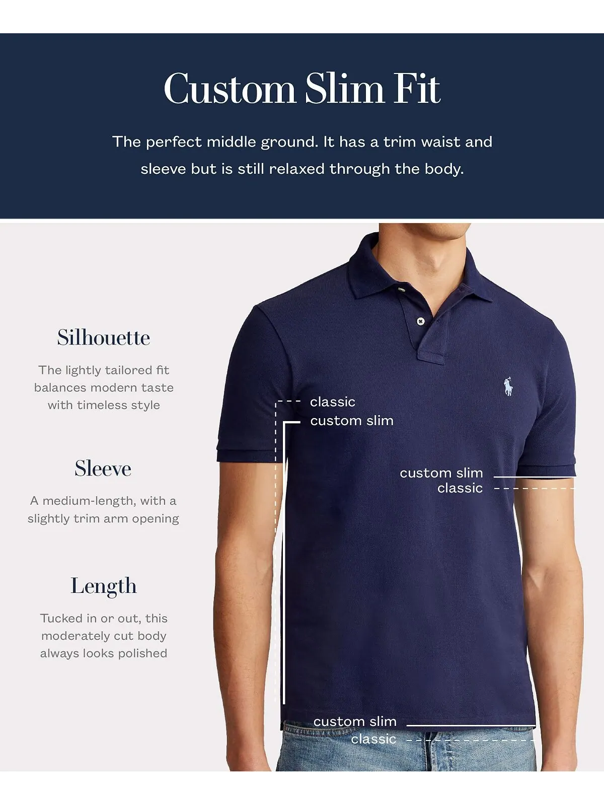 Мужская футболка-поло slim fit из сетчатой ​​ткани на заказ Polo Ralph Lauren — изображение 5 из 5, желтый