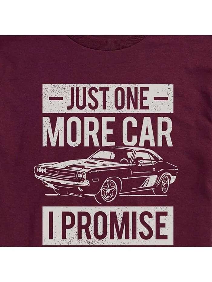 Мужская футболка One More Car с коротким рукавом AIRWAVES — изображение 3 из 3, красный