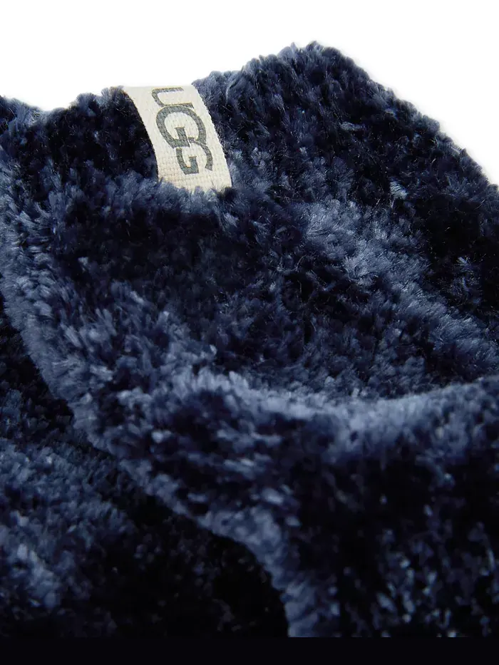 Женские носки UGG Leda Cozy Knit Crew UGG — изображение 2 из 3, темно-синий