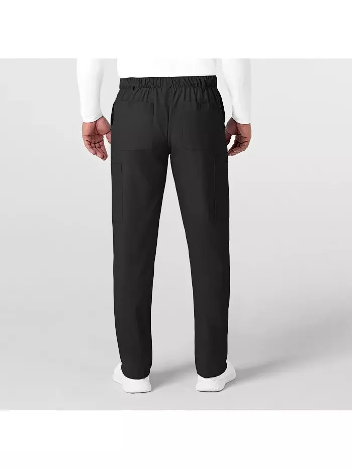 Мужские брюки-карго W123 Flat Front Scrub Wink — изображение 3 из 5, черный
