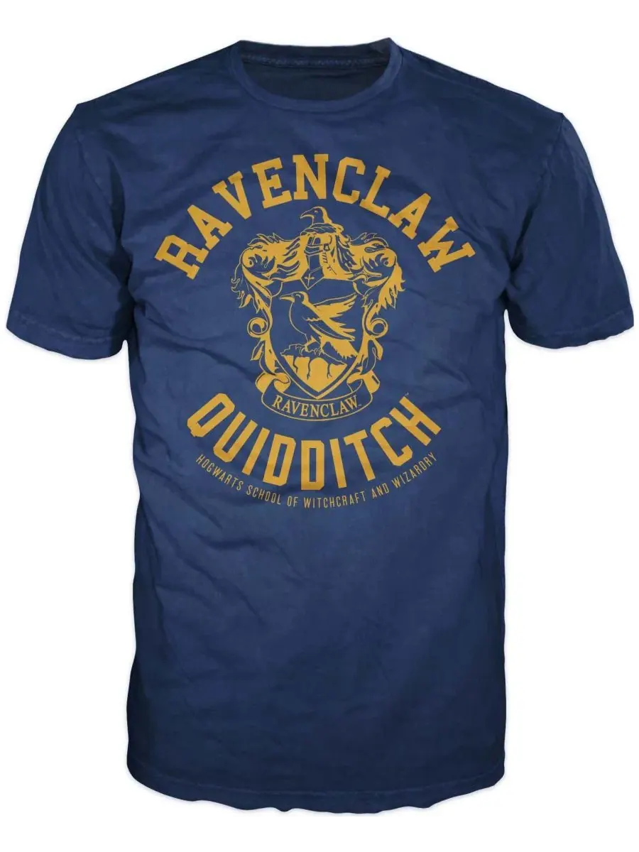 Футболка мужская с принтом Ravenclaw House Crest Quidditch Harry Potter, 3XL — изображение 2 из 5, синий