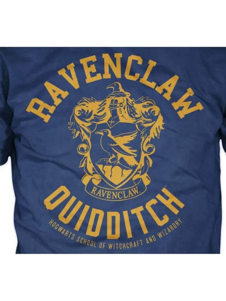 Футболка мужская с принтом Ravenclaw House Crest Quidditch Harry Potter, 3XL — изображение 5 из 5, синий