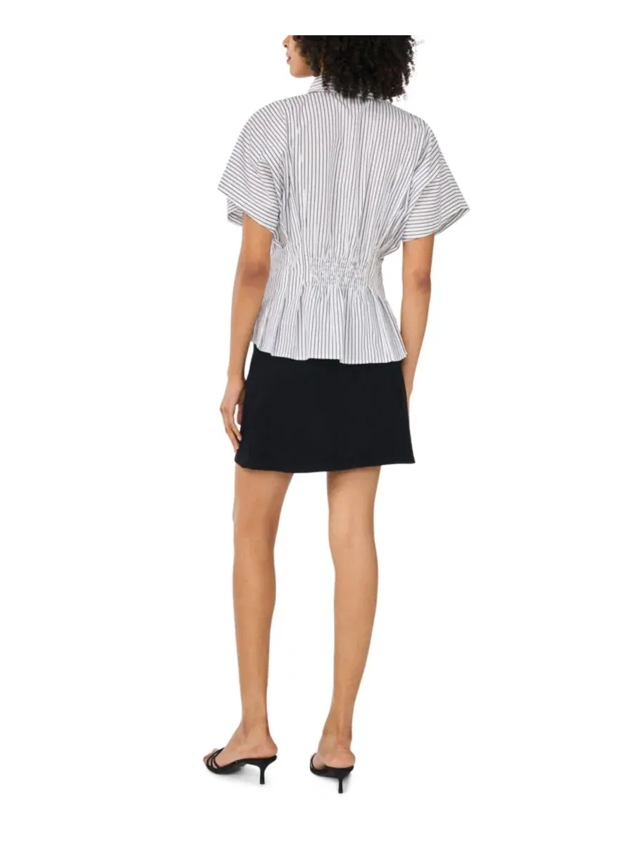 Блуза с защипами на талии, рукавом-доломан, модель Pleat Waist Dolman-Sleeve Vince Camuto — изображение 5 из 5