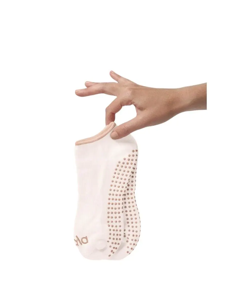 Носки-невидимки с силиконовыми точками, модель Low Grip Sock Bala — изображение 7 из 7, бежевый