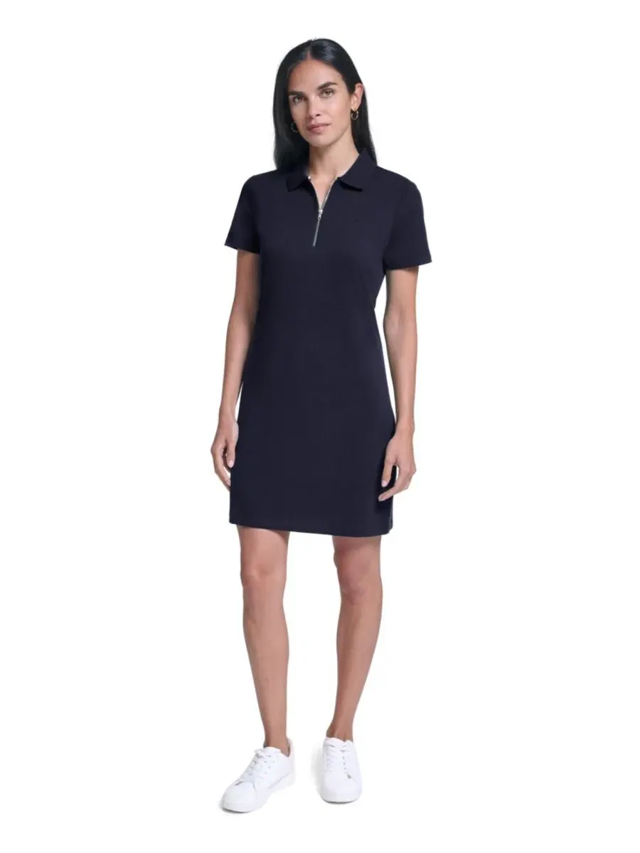 Платье-поло с коротким рукавом, на молнии Nautica — изображение 2 из 5, ночное небо