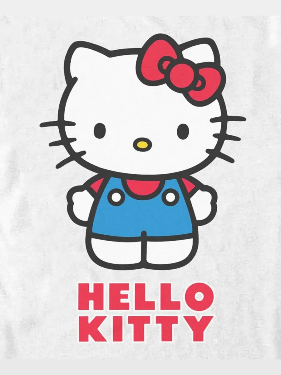 Футболка с принтом Hello Kitty Classic Character Fifth Sun — изображение 3 из 3, белый