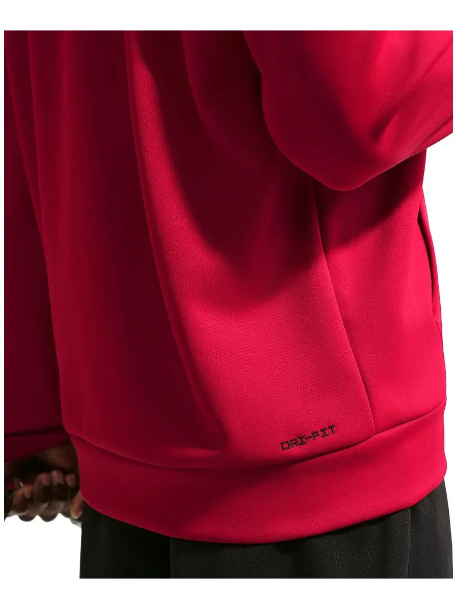 Худи Dri-FIT Classic-Fit Nike — изображение 4 из 5, красный/черный