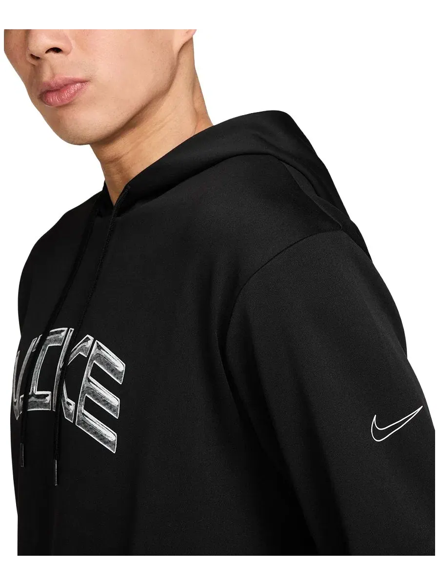 Худи Nike Dri-FIT Classic-Fit — изображение 2 из 3, черный/белый