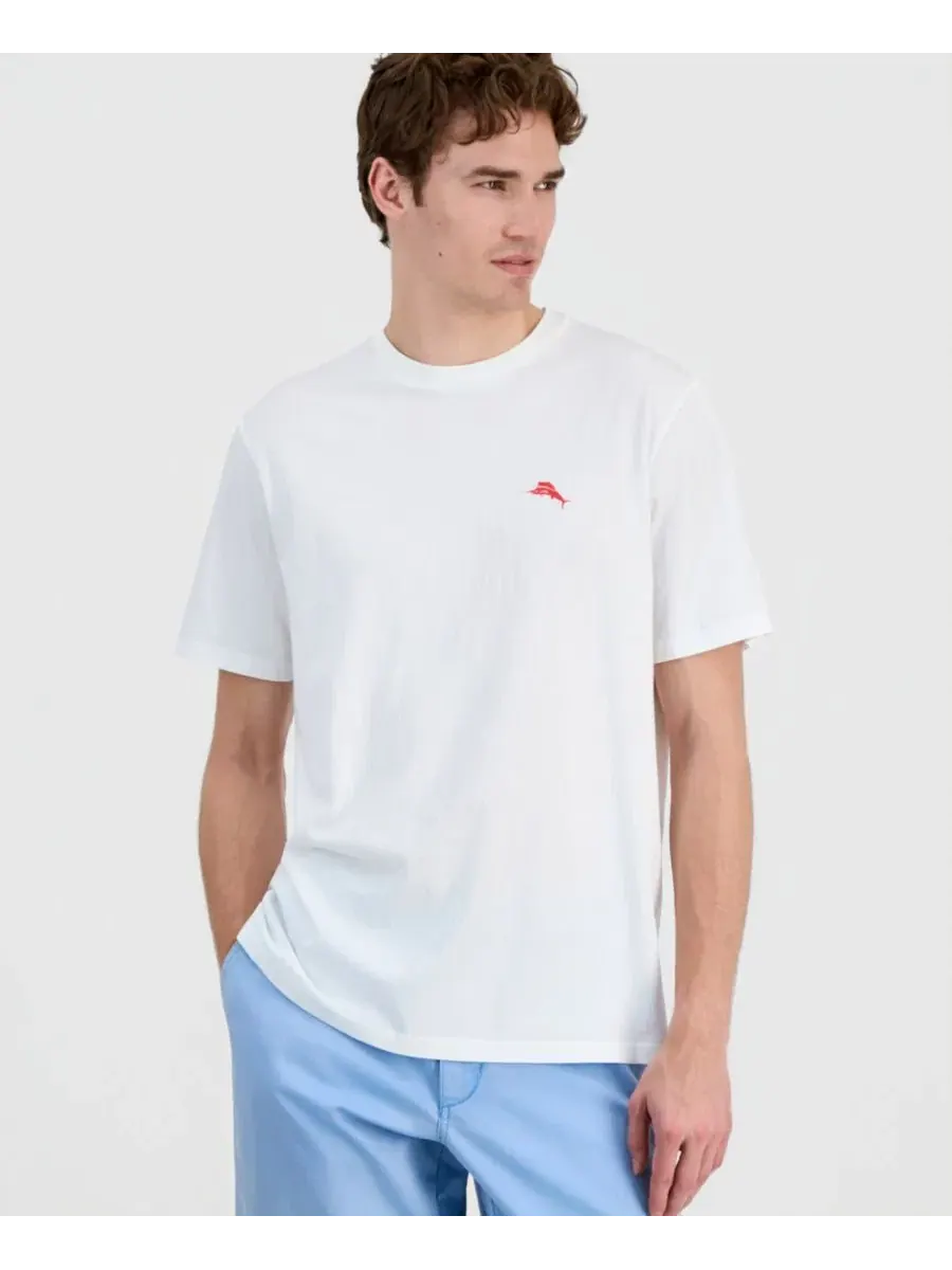 Футболка с принтом Grill And Chill Tommy Bahama — изображение 3 из 4, белый