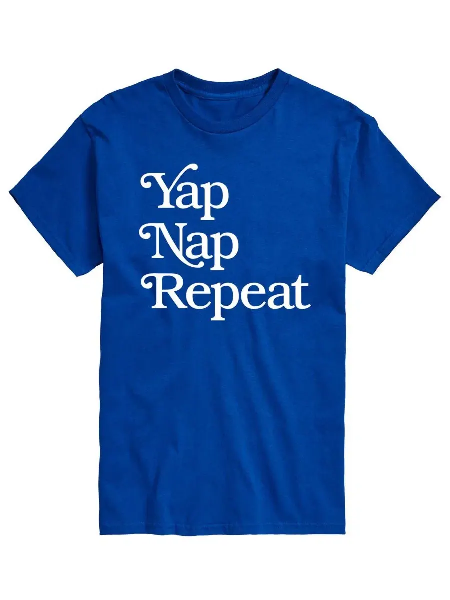 Футболка с коротким рукавом Yap Nap Repeat AIRWAVES — изображение 1 из 3, синий