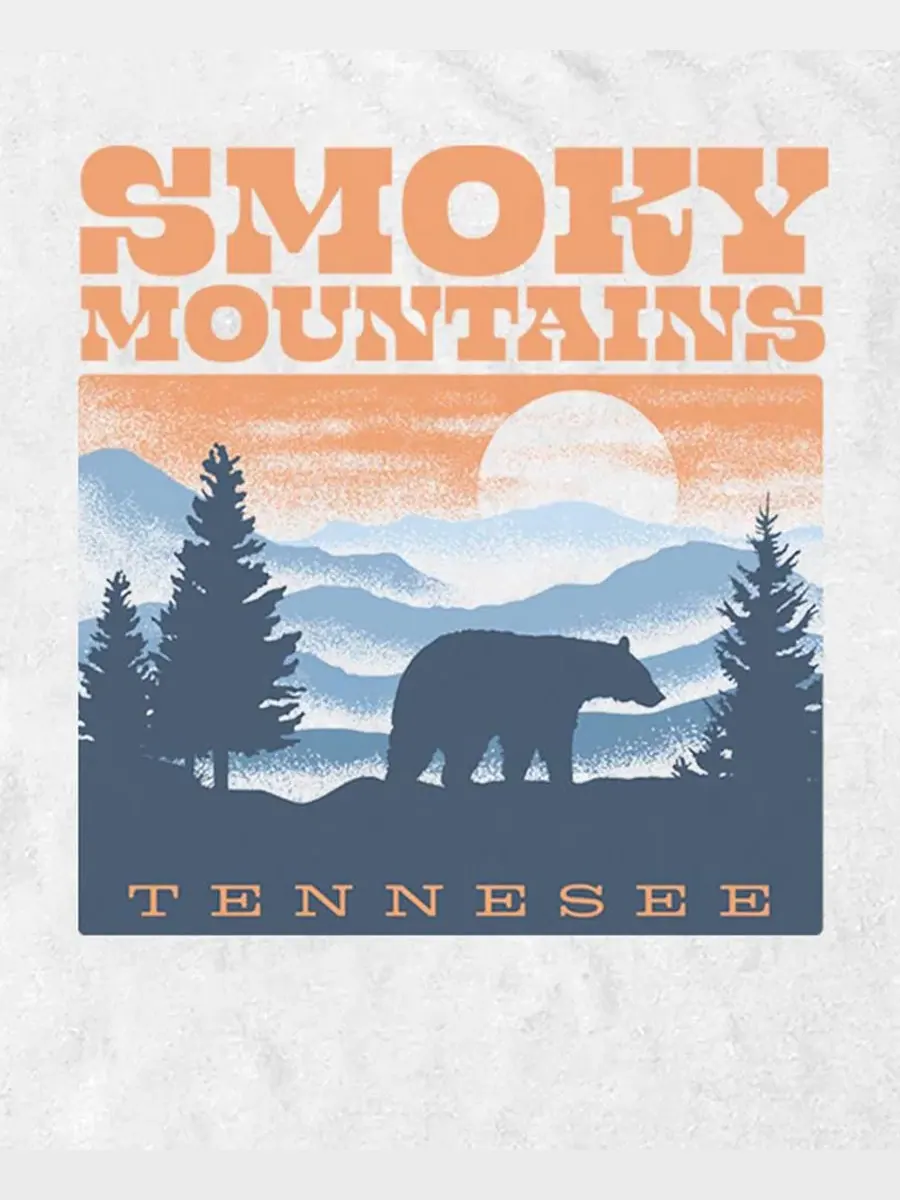 Футболка с принтом Smokey Bear View Fifth Sun — изображение 3 из 3, белый