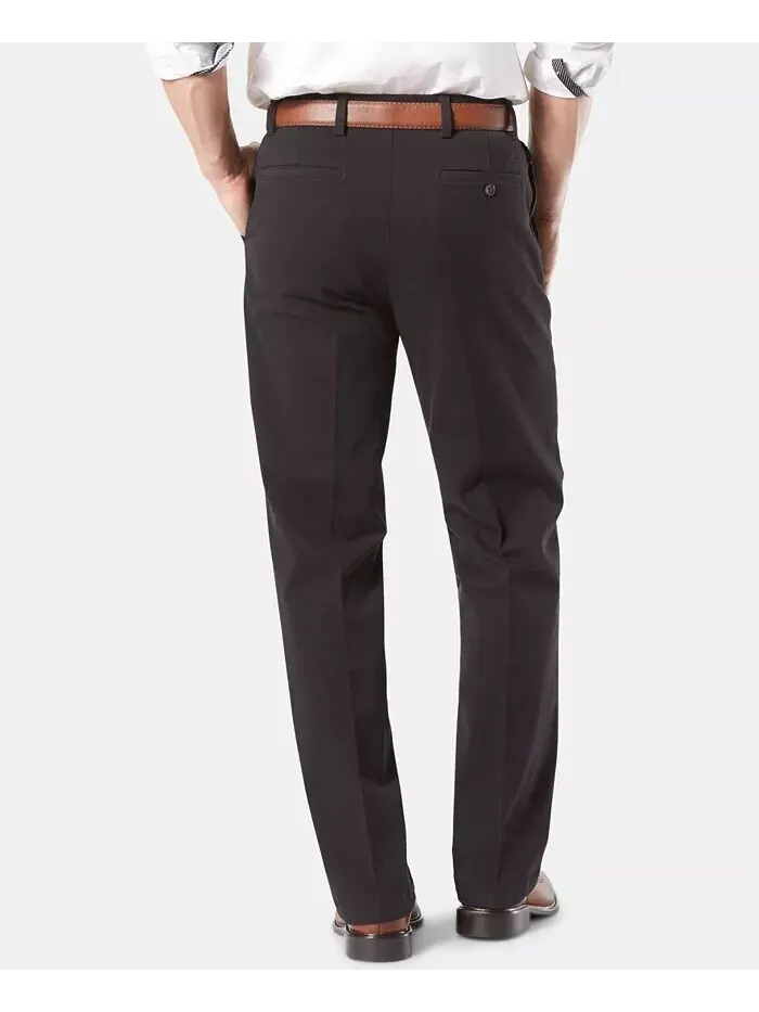 Мужские брюки Workday Smart 360 Flex Classic Fit цвета хаки Stretch Dockers — изображение 2 из 7, черный