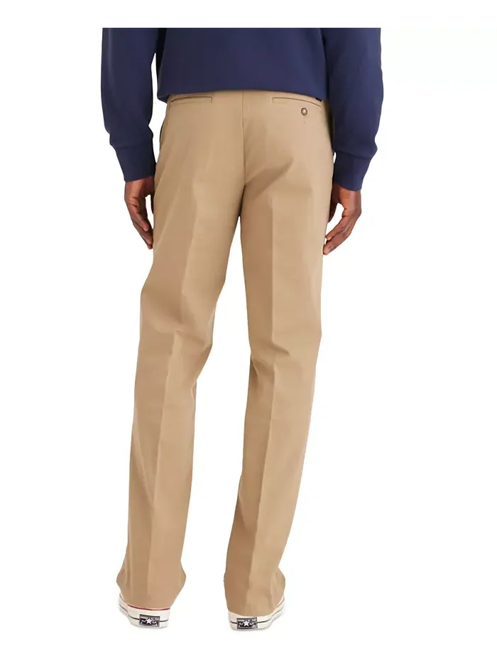 Мужские рабочие брюки Workday Smart 360 Flex Classic Fit Khaki Stretch Dockers — 2