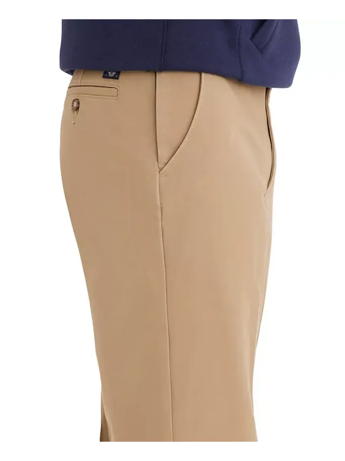 Мужские рабочие брюки Workday Smart 360 Flex Classic Fit Khaki Stretch Dockers — 3
