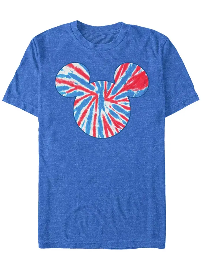 Мужская футболка с коротким рукавом Tie Dye Americana Fifth Sun — изображение 1 из 1, синий