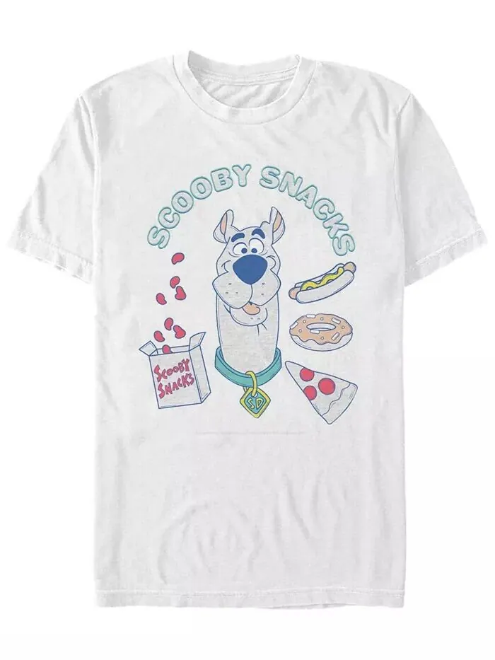 Футболка мужская Scooby Doo Scoob Eats с коротким рукавом Fifth Sun — изображение 1 из 1, белый