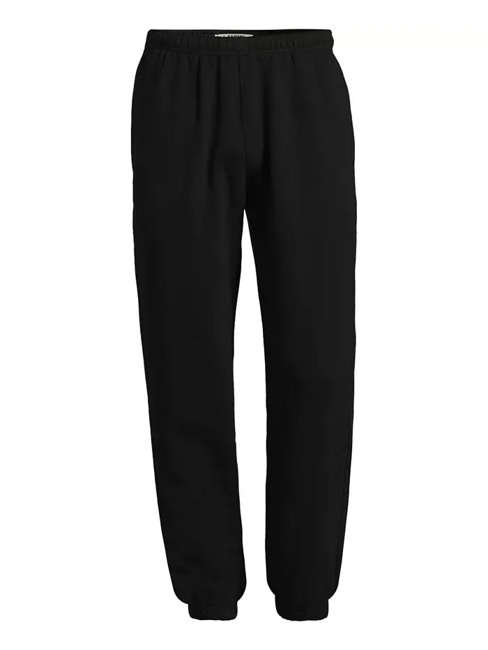 Мужские спортивные брюки Serious Sweats Jogger Lands' End — изображение 2 из 3, черный