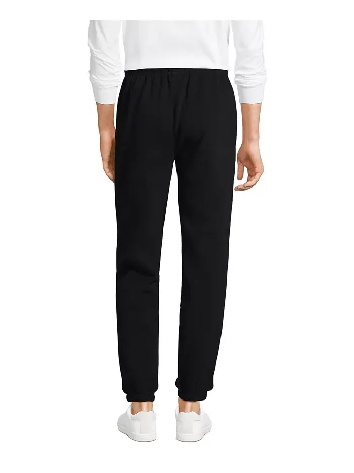 Мужские спортивные брюки Serious Sweats Jogger Lands' End — изображение 3 из 3, черный