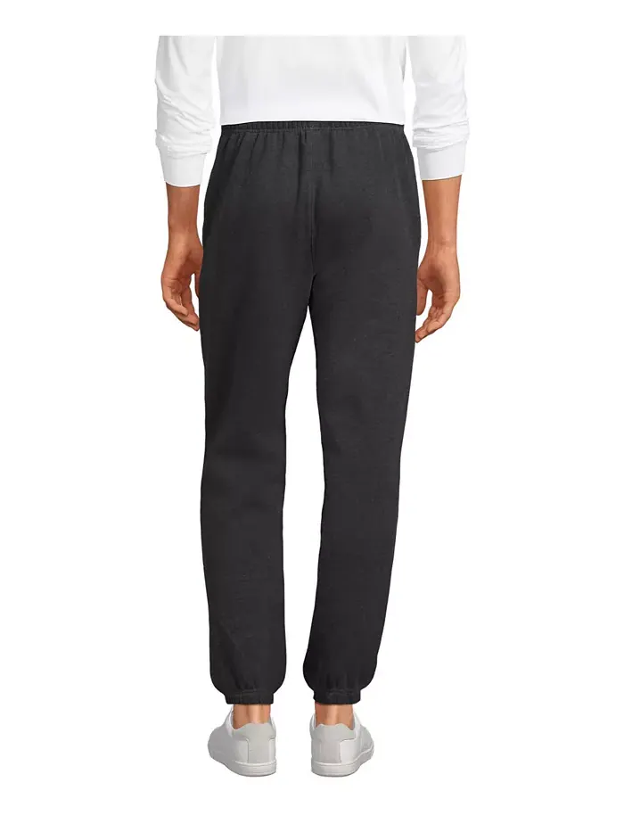 Мужские спортивные брюки Serious Sweats Jogger Lands' End — изображение 2 из 3, темный темно-серый
