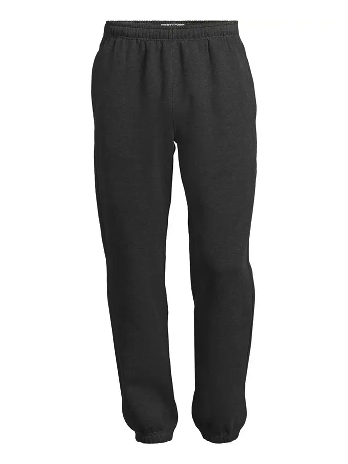Мужские спортивные брюки Serious Sweats Jogger Lands' End — изображение 3 из 3, темный темно-серый