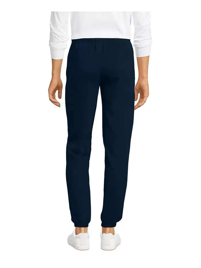 Мужские спортивные брюки Serious Sweats Jogger Lands' End — изображение 2 из 3, темно-синий