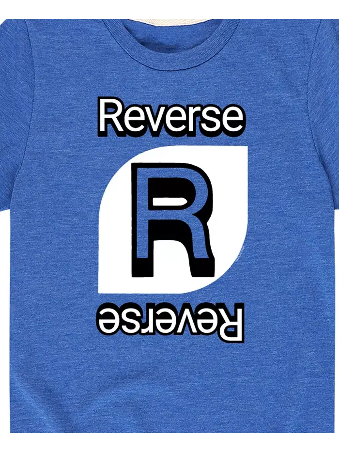 Футболка с принтом "Uno Reverse" для старших мальчиков Hybrid — изображение 3 из 3, синий