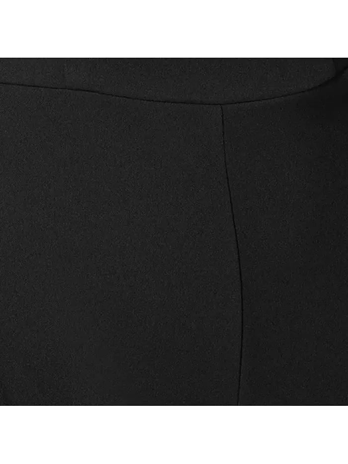 Женский комбинезон с V-образным вырезом и рукавами Powermesh Bebe — изображение 4 из 4, черный