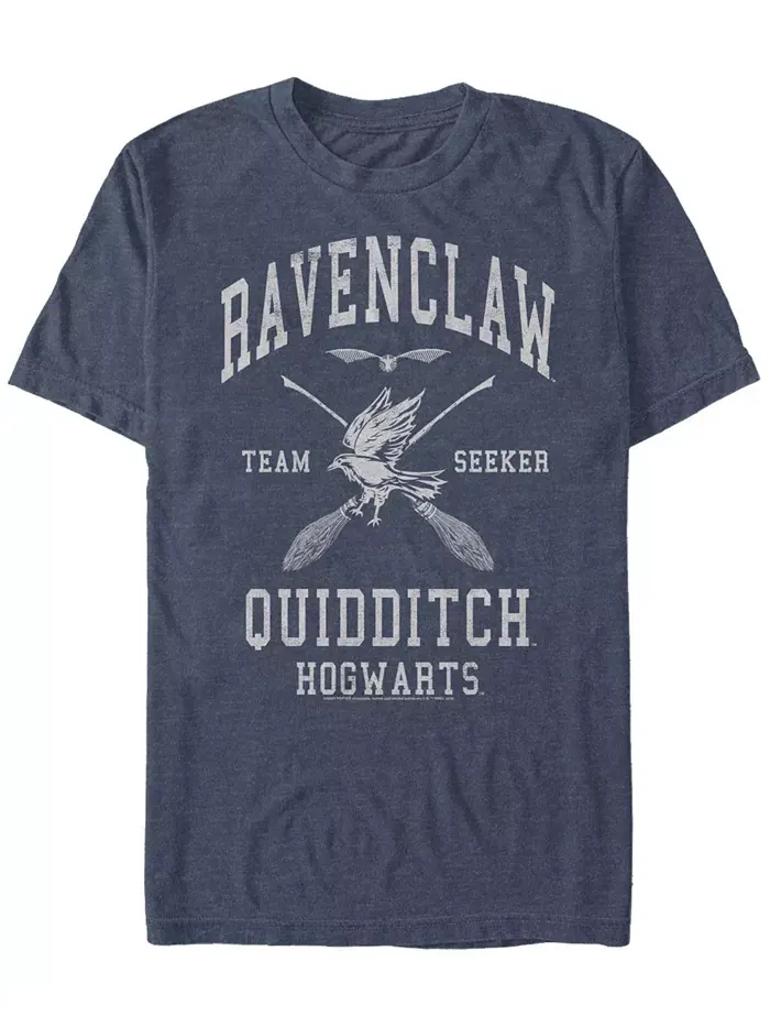 Мужская футболка с коротким рукавом Ravenclaw Seeker Fifth Sun — изображение 1 из 1, темно-синий