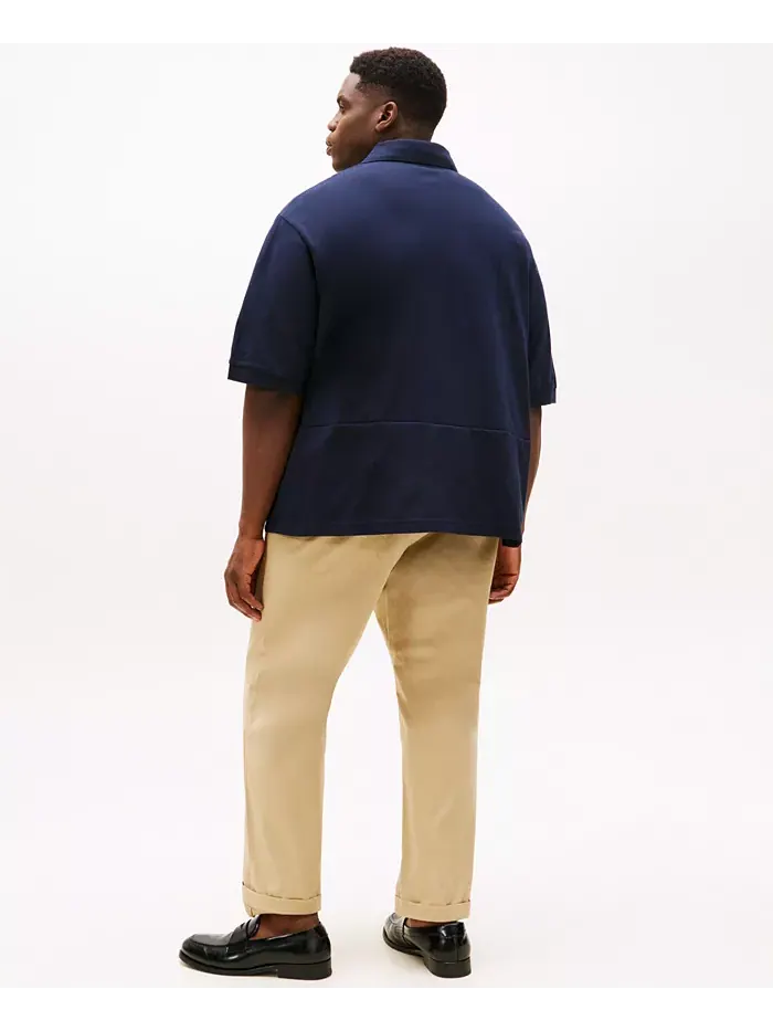 Мужская классическая поло Ivy Big & Tall Tommy Hilfiger — изображение 2 из 6, голубой