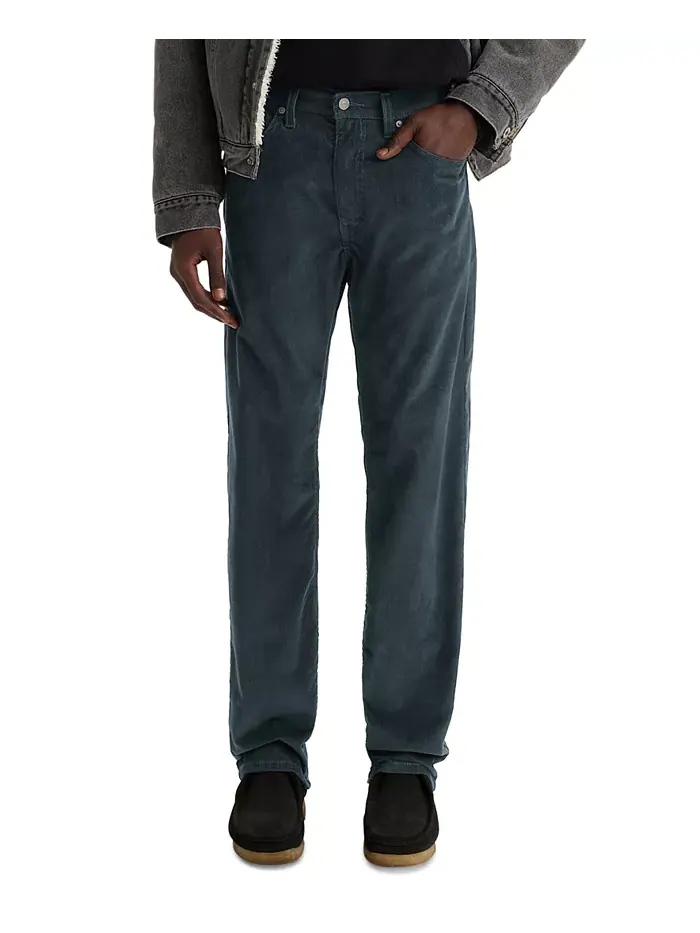 Мужские брюки 505 Regular Fit Straight Leg из вельвета Levi'S