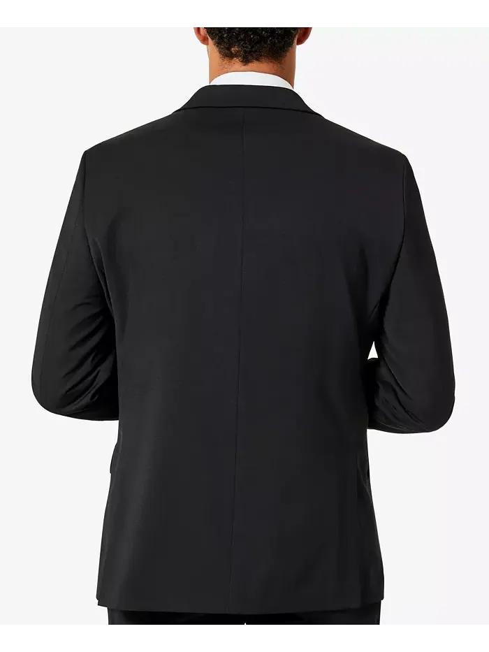 Мужской современный фрак-пиджак Modern-Fit Flex Stretch Tommy Hilfiger — изображение 2 из 4, черный