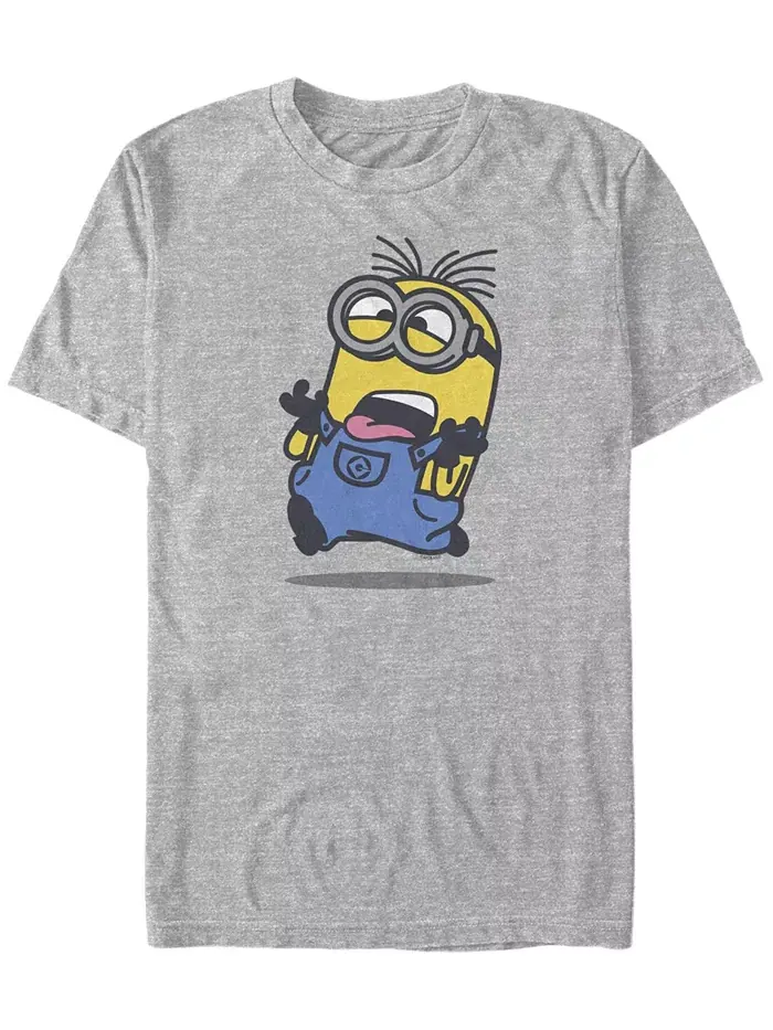 Мужская футболка с коротким рукавом Minions Dave Fifth Sun — изображение 1 из 1, приглушенный
