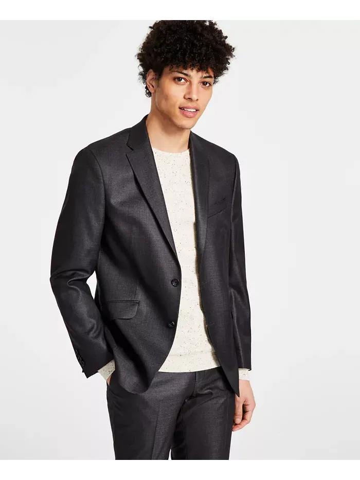 Мужской пиджак Techni-Cole Slim-Fit из костюмного комплекта Kenneth Cole Reaction