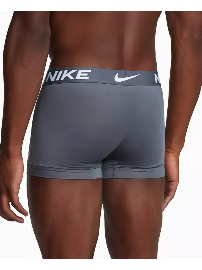 Мужские трусы-боксеры Dri-FIT Essential Micro Trunk, 3 шт Nike — изображение 3 из 4, синий