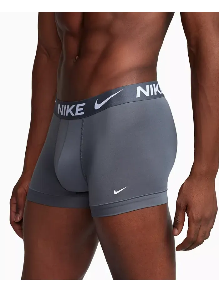 Мужские трусы-боксеры Dri-FIT Essential Micro Trunk, 3 шт Nike — изображение 4 из 4, синий
