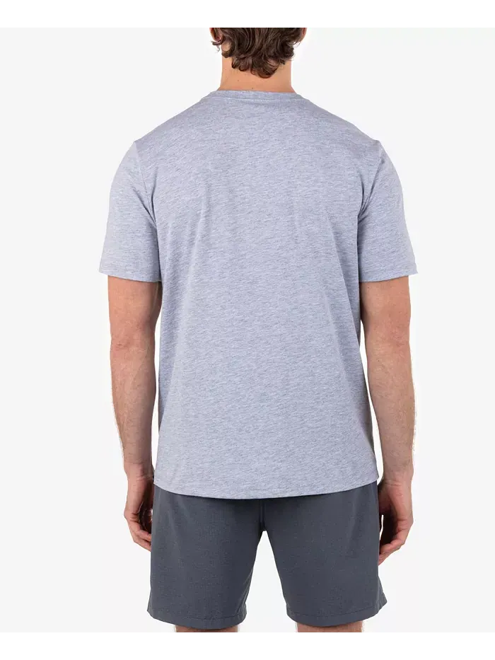 Мужская футболка Icon Boxed с короткими рукавами Hurley — изображение 2 из 7, темный серый