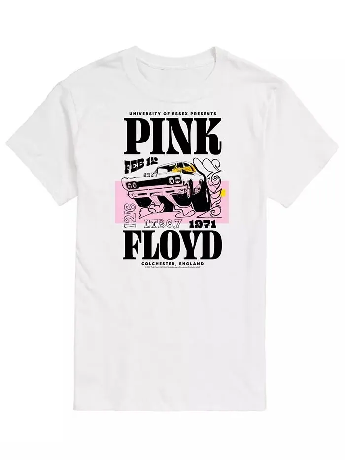 Мужская футболка Pink Floyd Colchester England AIRWAVES — изображение 1 из 2, белый