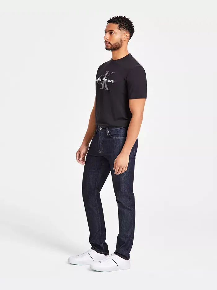 Мужские джинсы Slim Fit Stretch Calvin Klein — изображение 3 из 4, синий