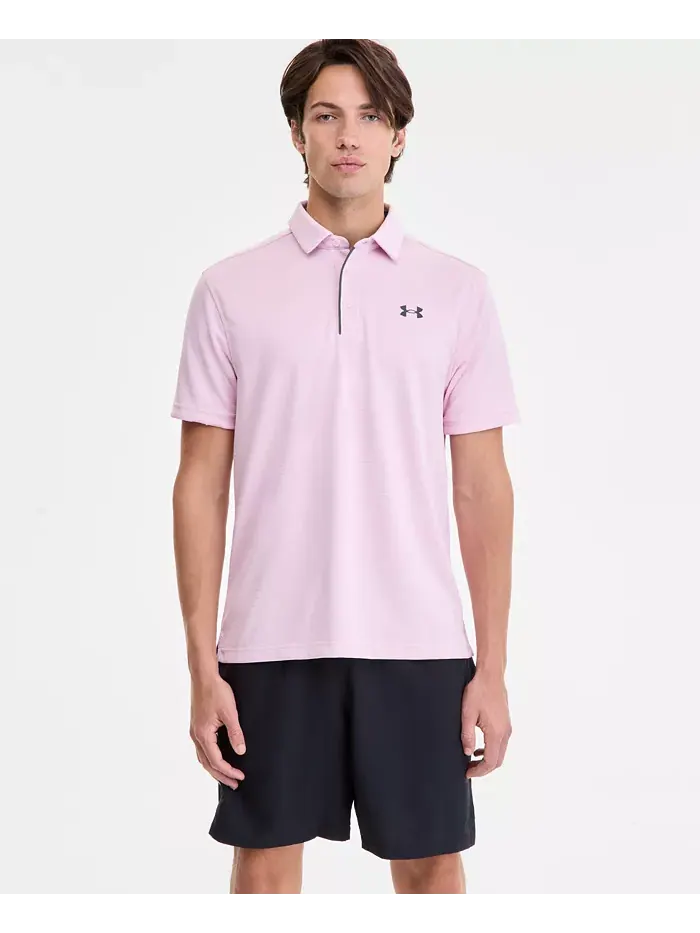 Техническая поло, шорты из ткани и кроссовки Under Armour — изображение 2 из 4, черный