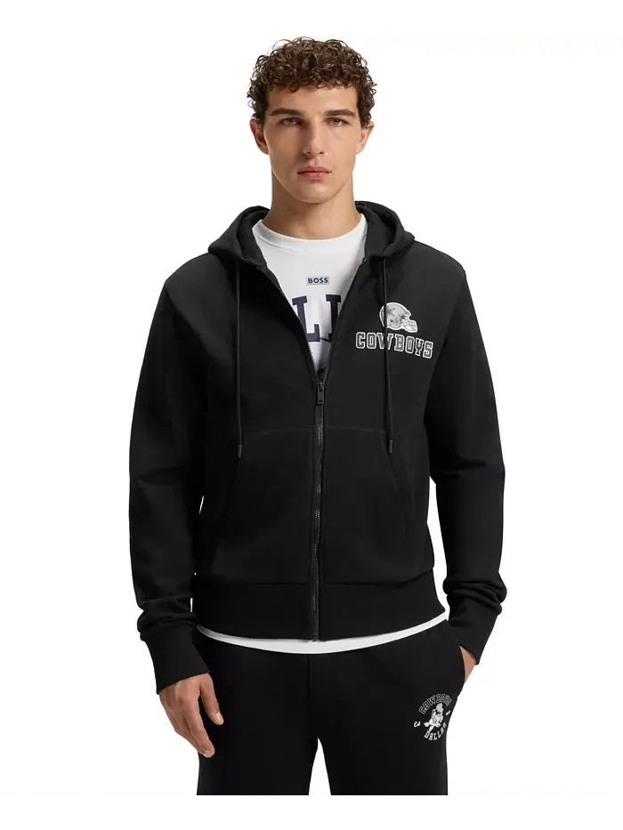 Худи Regular Fit на молнии Hugo Boss — изображение 1 из 5, черный