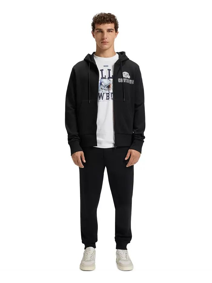Худи Regular Fit на молнии Hugo Boss — изображение 4 из 5, черный