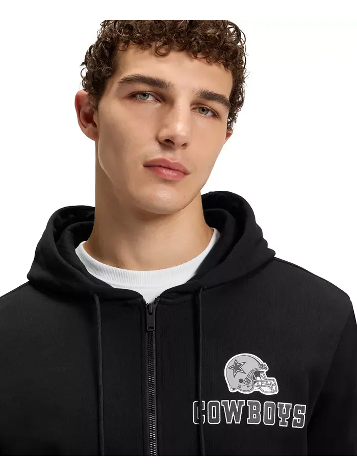 Худи Regular Fit на молнии Hugo Boss — изображение 5 из 5, черный