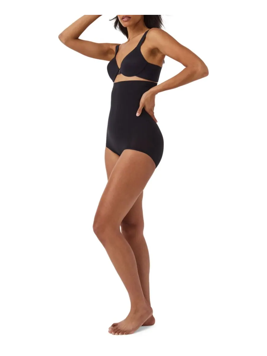 Женские корректирующие трусики с высокой талией 10399R SPANX — изображение 2 из 3, черный